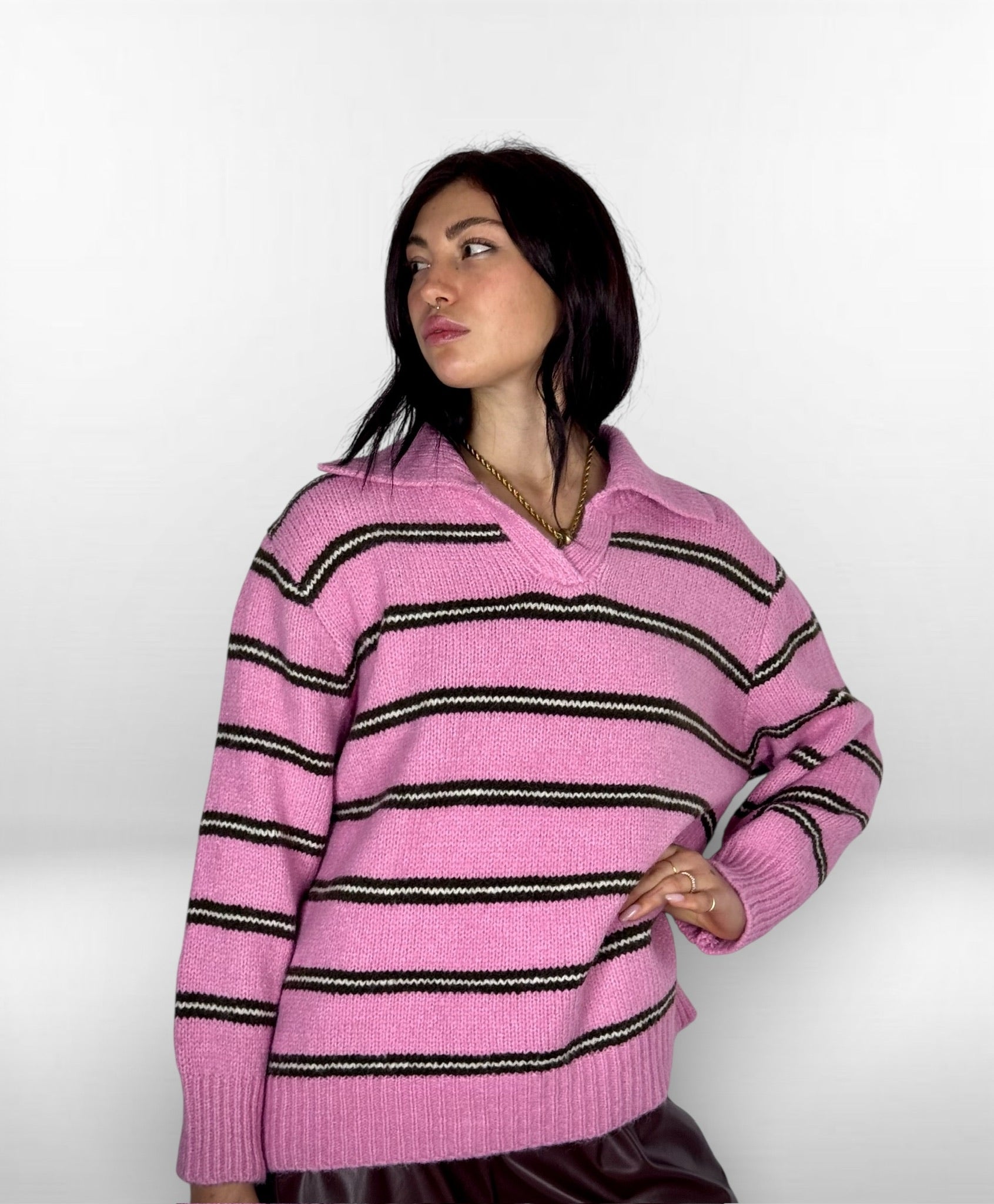MAGLIONE ROSÈ